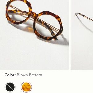 Anthropologie Tortoise Shell Glasses